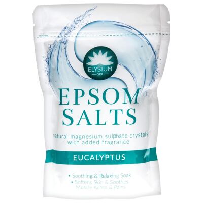 Sales de Epsom - 450 g - Eucalipto - Por Elysium Spa