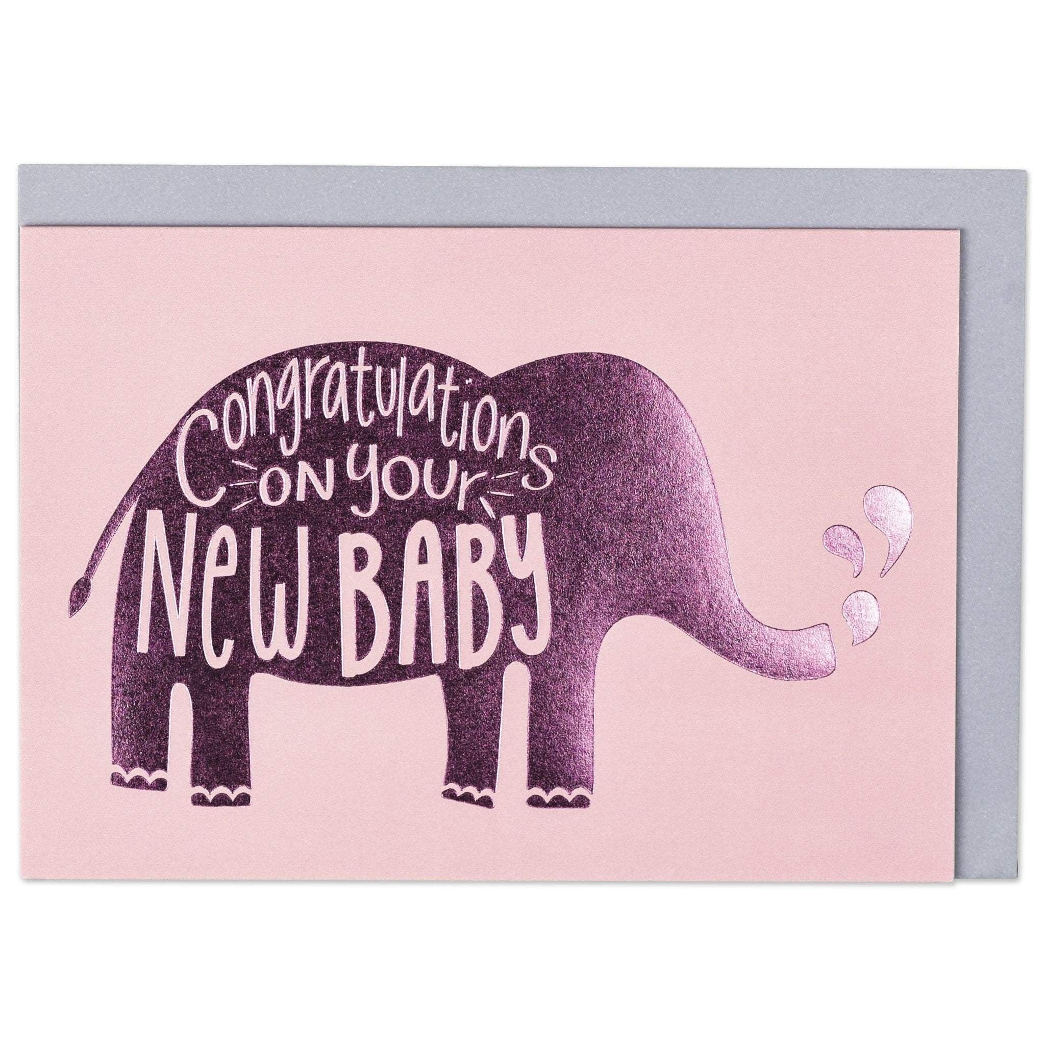 Congratulations on your new Baby - Pink (SAC024K)