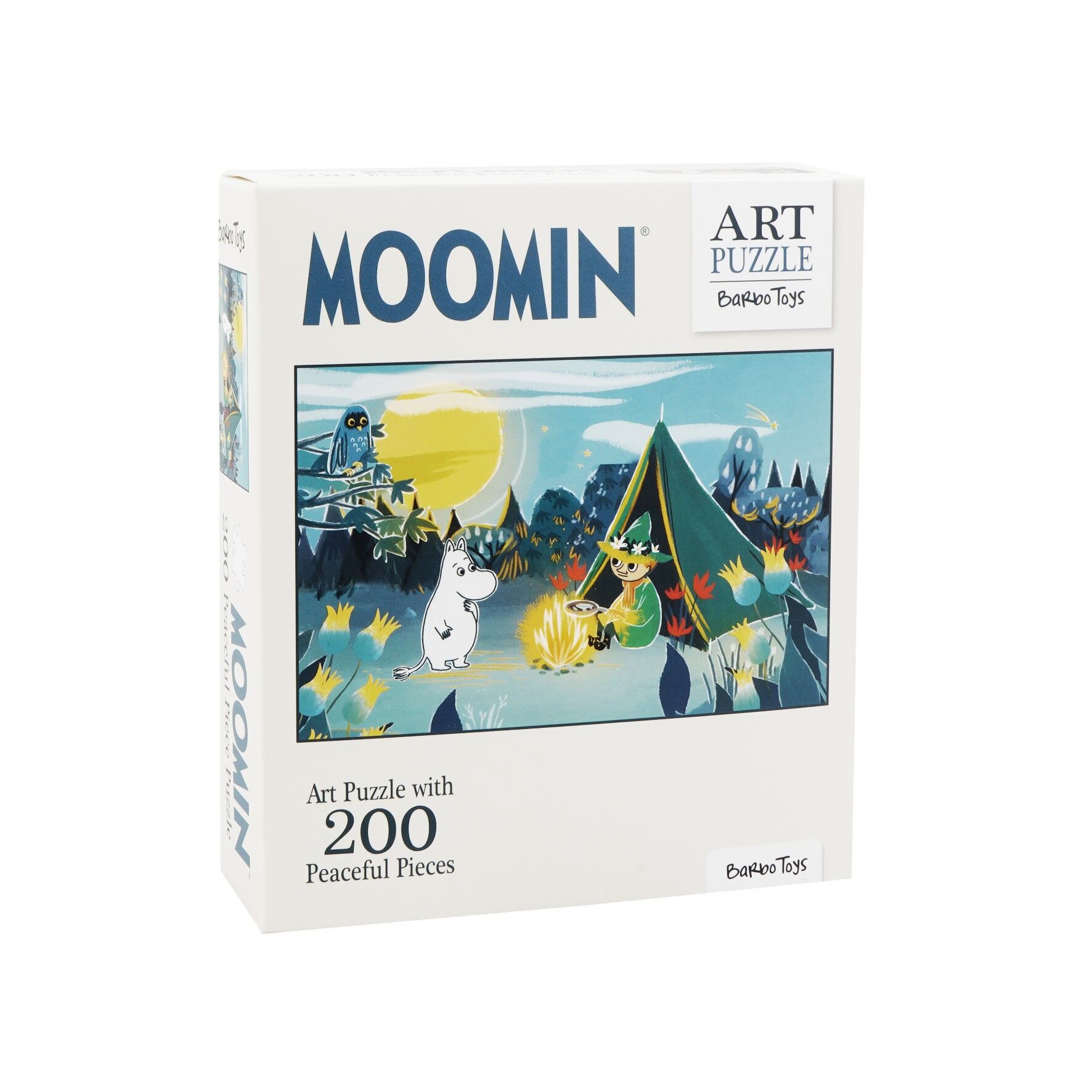 Puzzle d'arte Moomin - 200 pezzi - Blu