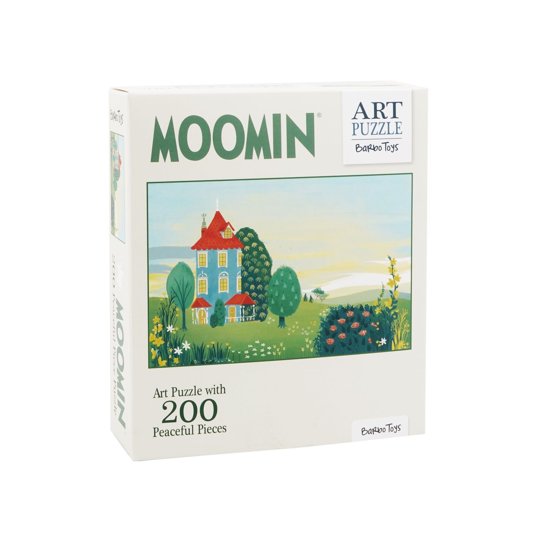 Puzzle d'arte Moomin - 200 pezzi - Verde
