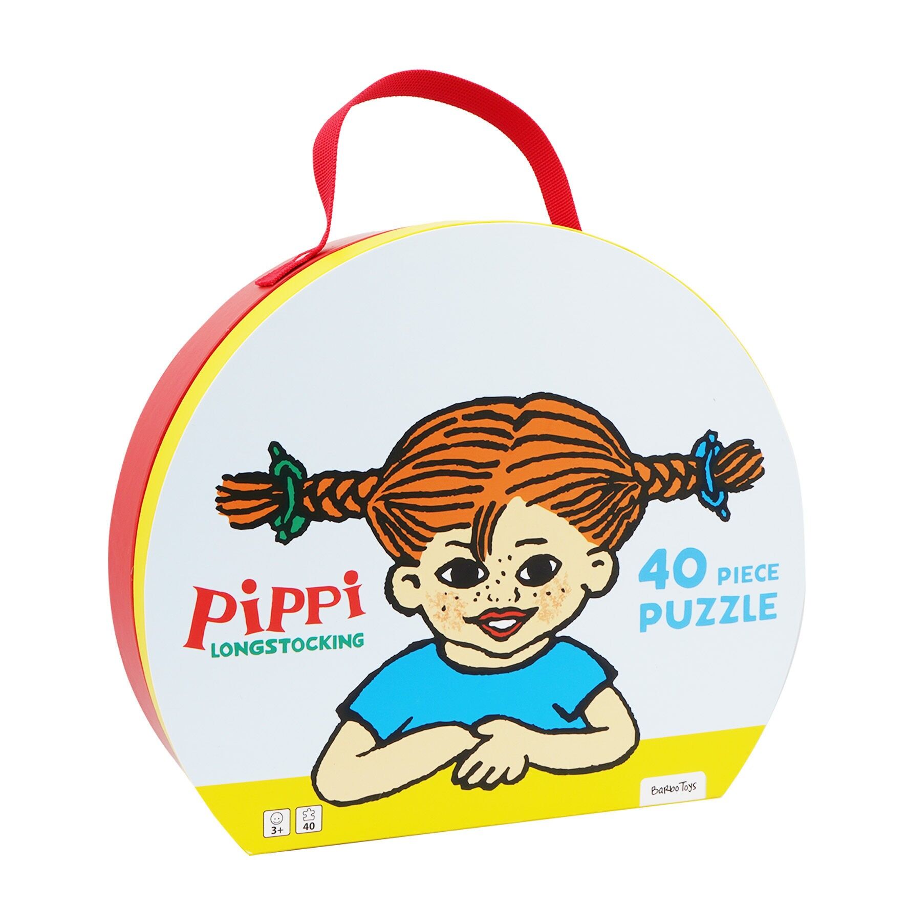 Valigia Pippi Calzelunghe con puzzle 40 pezzi