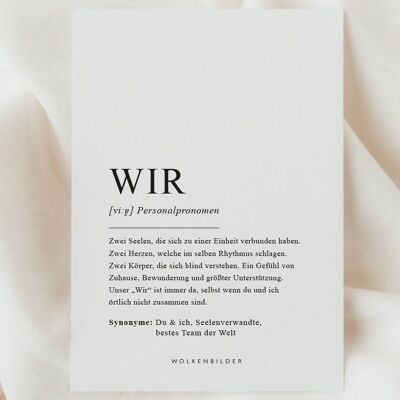 Non. 141 carte postale "NOUS DEF."