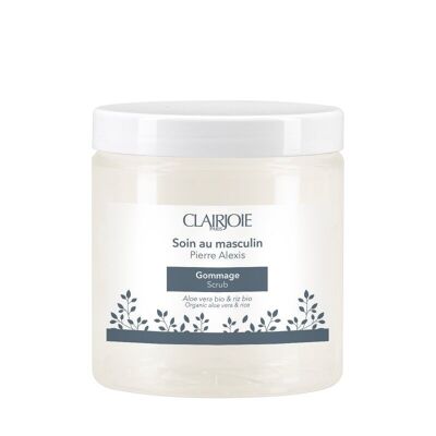 Men's scrub with aloe vera and organic rice 200ml - Cabine