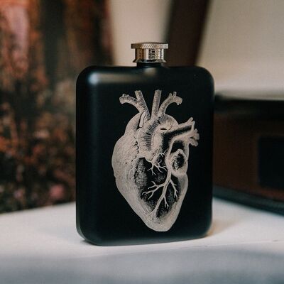 Fiaschetta I&G con grafica a forma di cuore - Per scopi medicinali