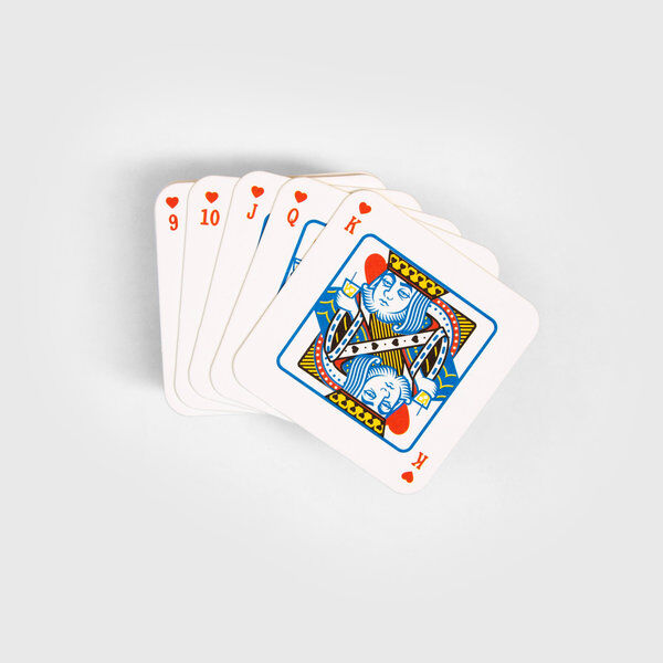 PLAYING CARD DRINK MATS