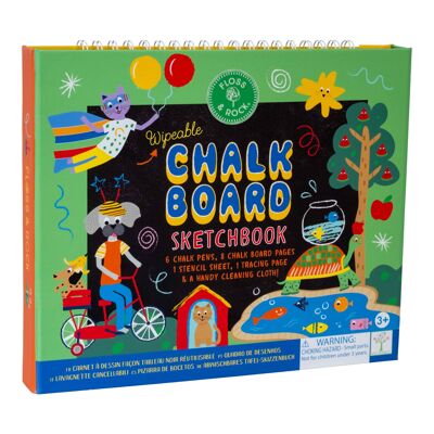 Cuaderno de bocetos de pizarra para mascotas