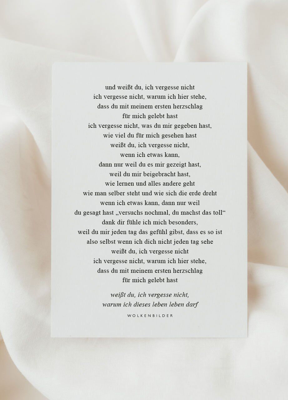 No.182 Postcard "I WILL NOT FORGET"