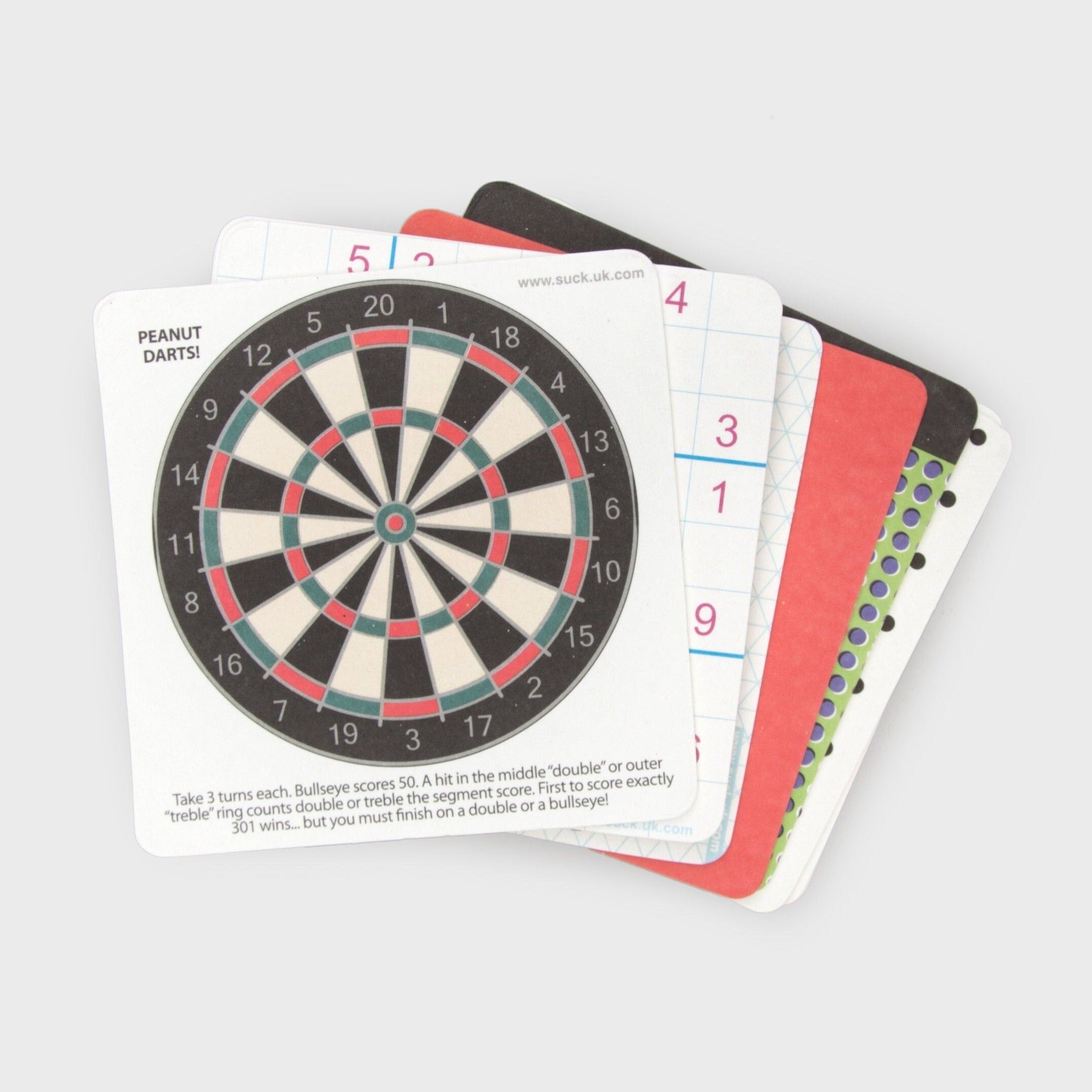 Drinking Game Coasters - Bar Games Beer Mats