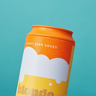 Cerveza artesanal rubia (amarilla) Calcetines