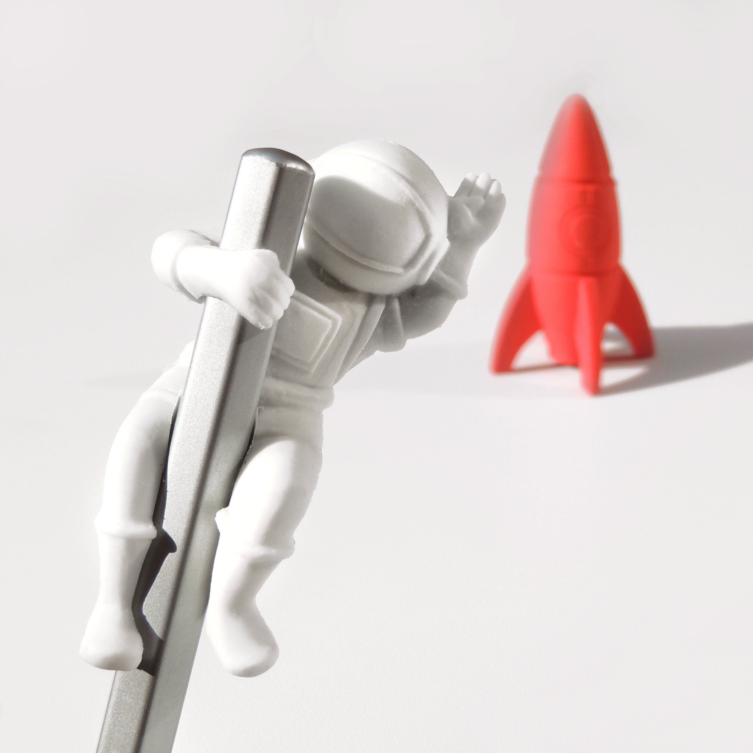 Ensemble gomme et crayon Artonaunt & Rocket - Gommes Moon Walk