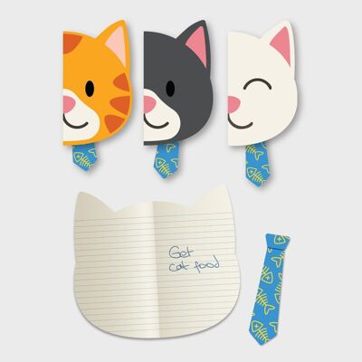 Carnets de poche chat (pack de 3)