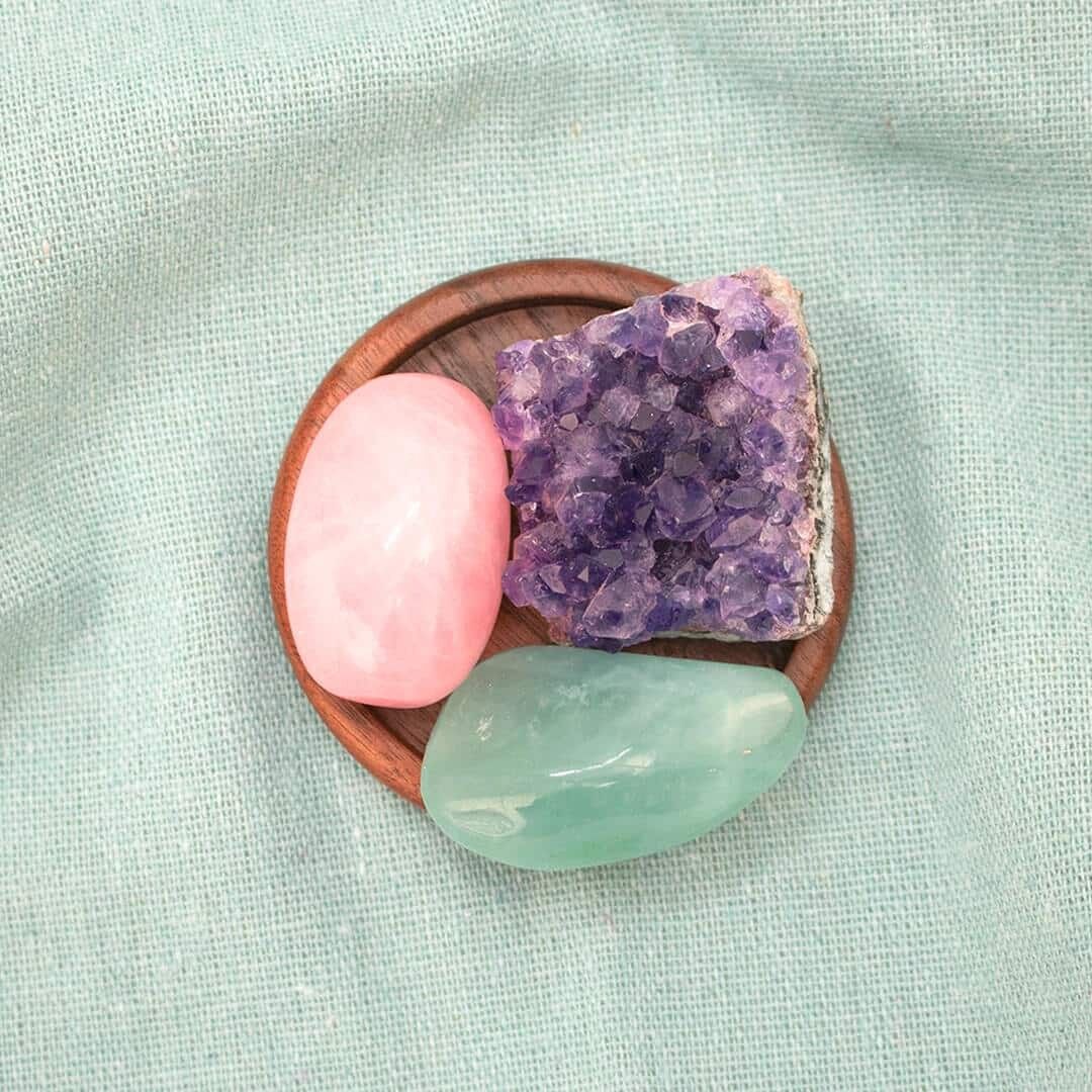Calm Club Relaxation Healing Stones Set - Good Vibes