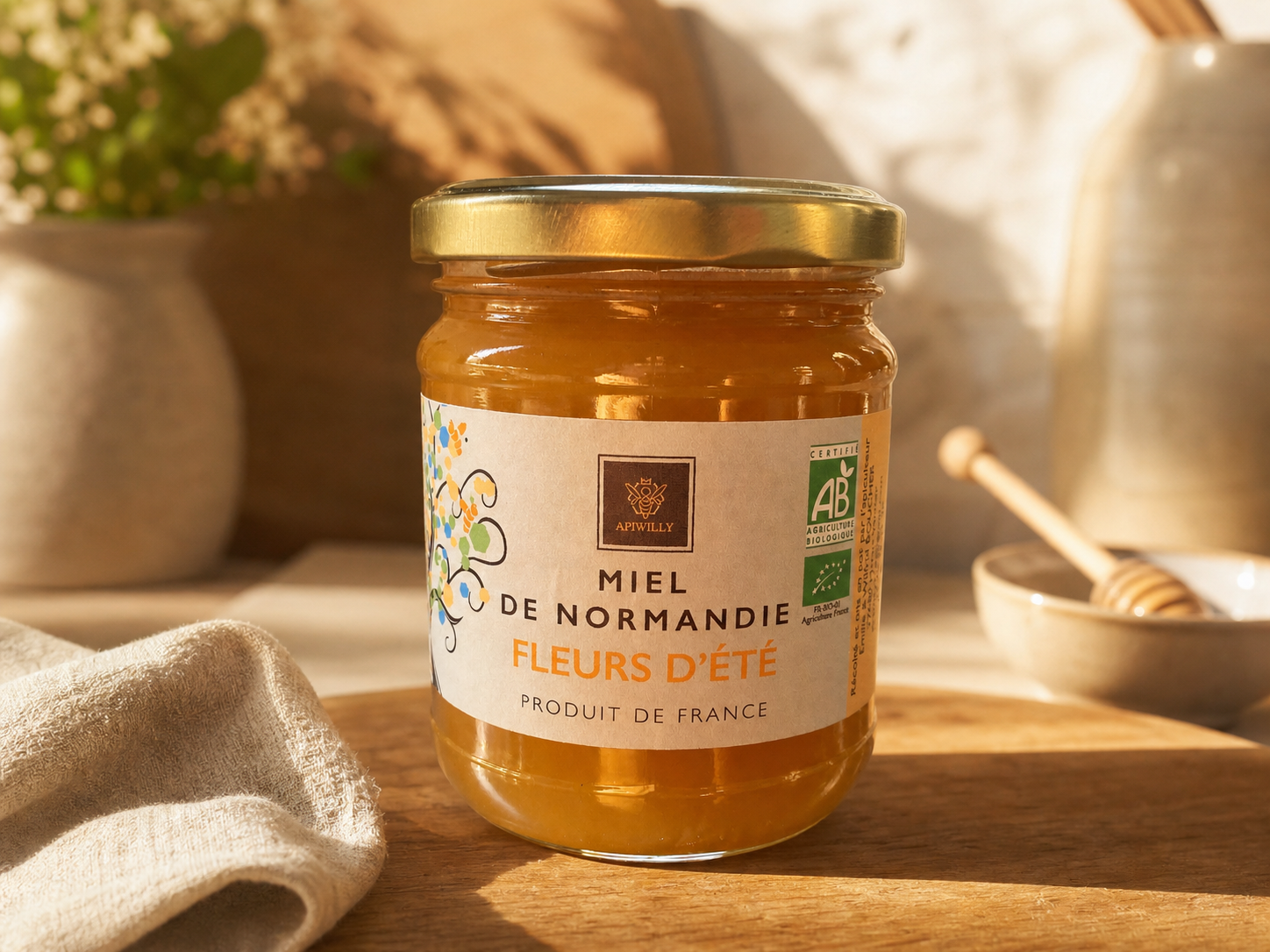 Organic Honey All Summer Flowers