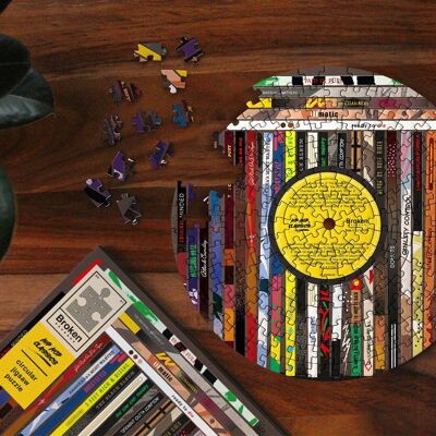 Jigsaw Puzzles of Classic Vinyl - Broken Records Hip Hop Classics