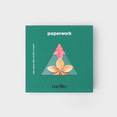 Kit de artesanía de origami colorido Mello - Papeleo