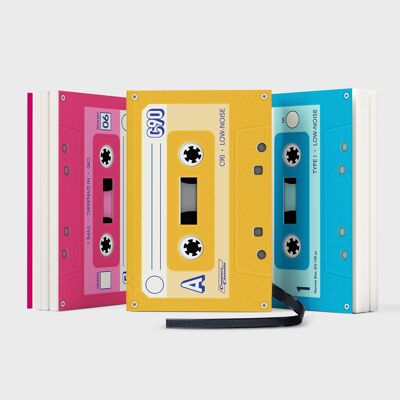 Cuaderno de cinta de casete (paquete de 3)