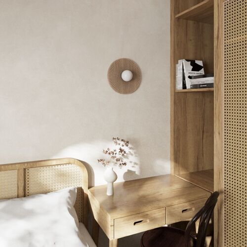 WODY Spin | Applique design scandinave en bois