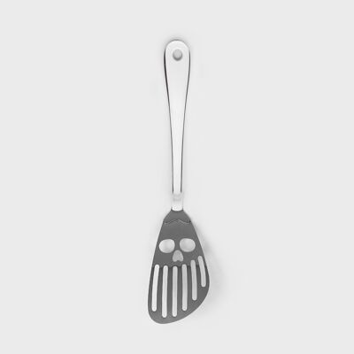 Spatule de cuisine crâne en acier inoxydable
