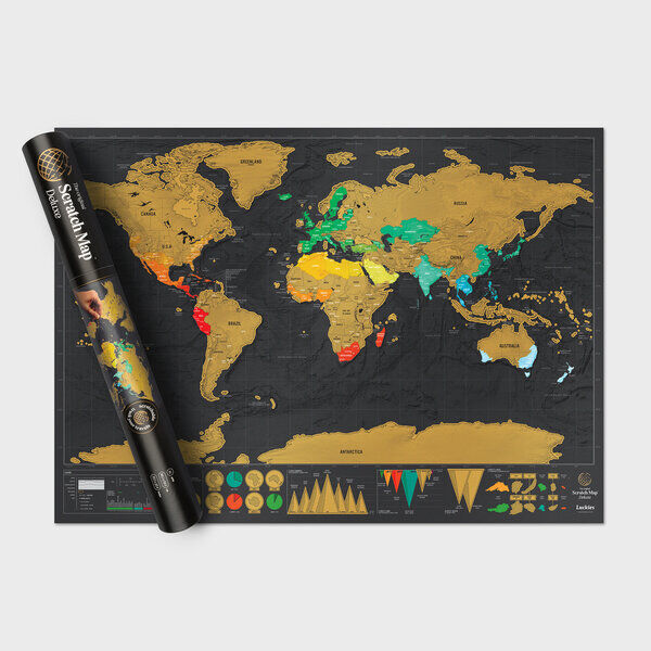Große Deluxe-Rubbelkarte