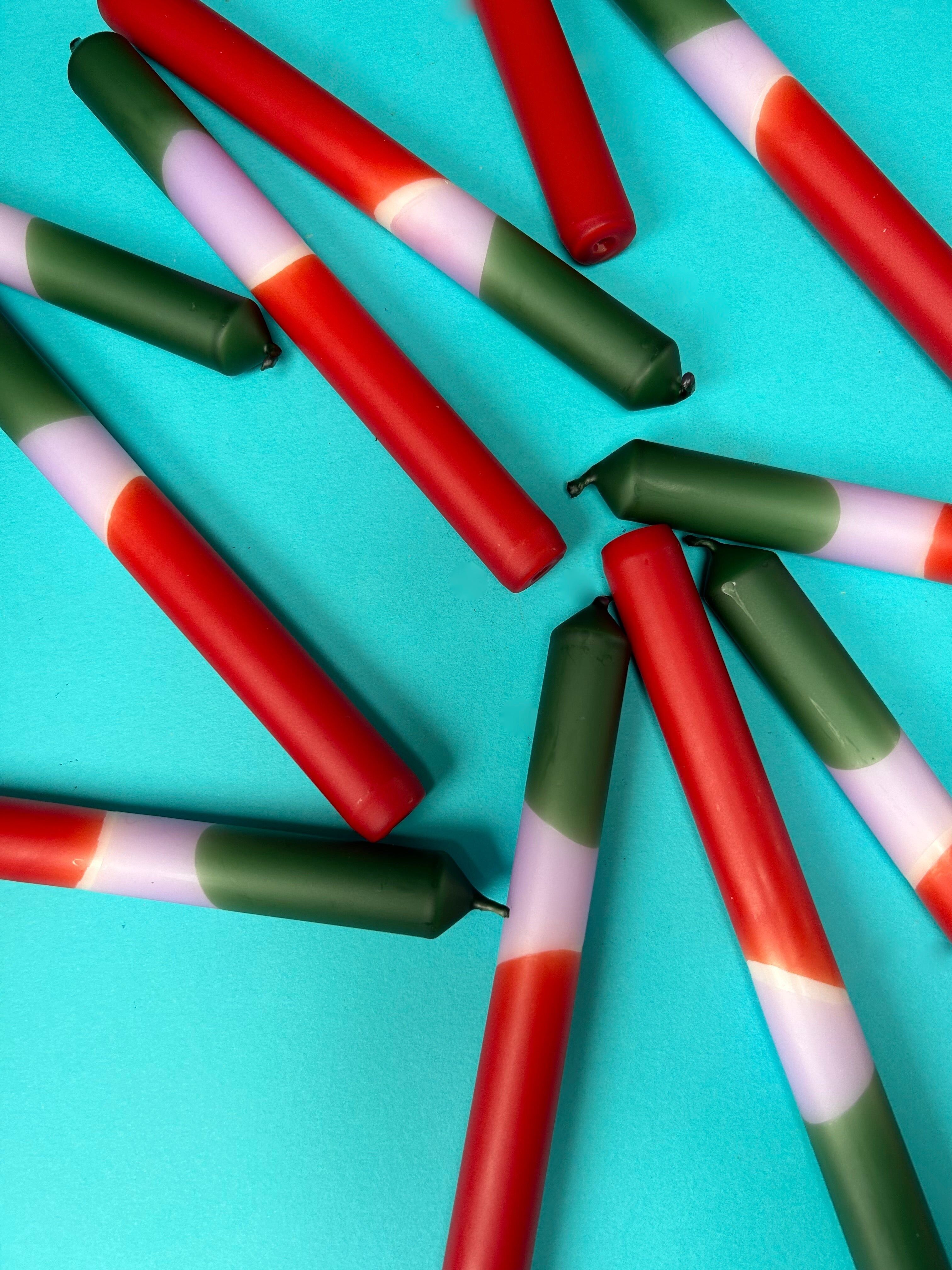 Trio di candele da cena in terracotta COMFORT