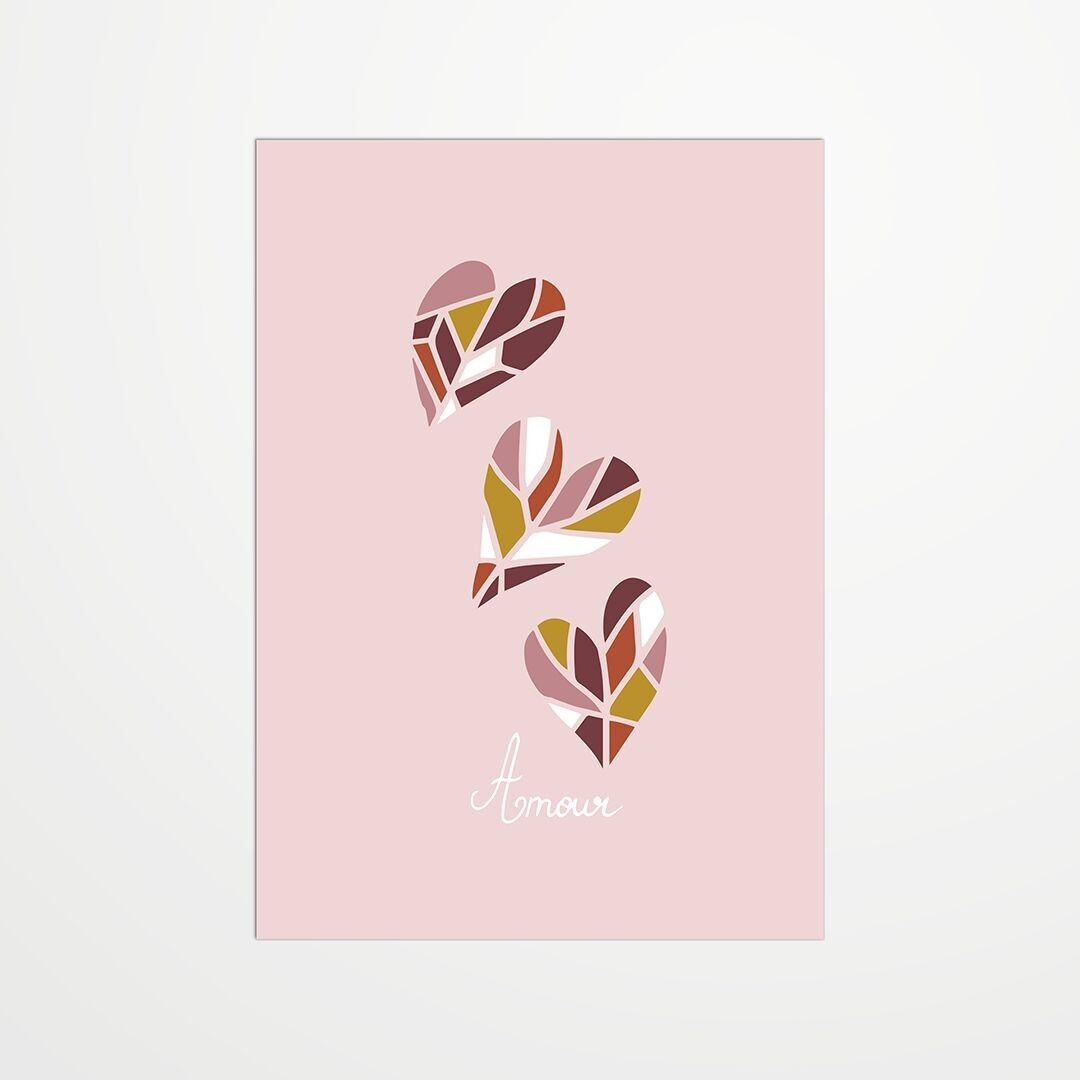 Postcard - Claire Priou - Love