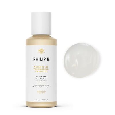 PHILIP B Champú voluminizador sin peso 2 fl oz/60 ml x 36 piezas en CAJA