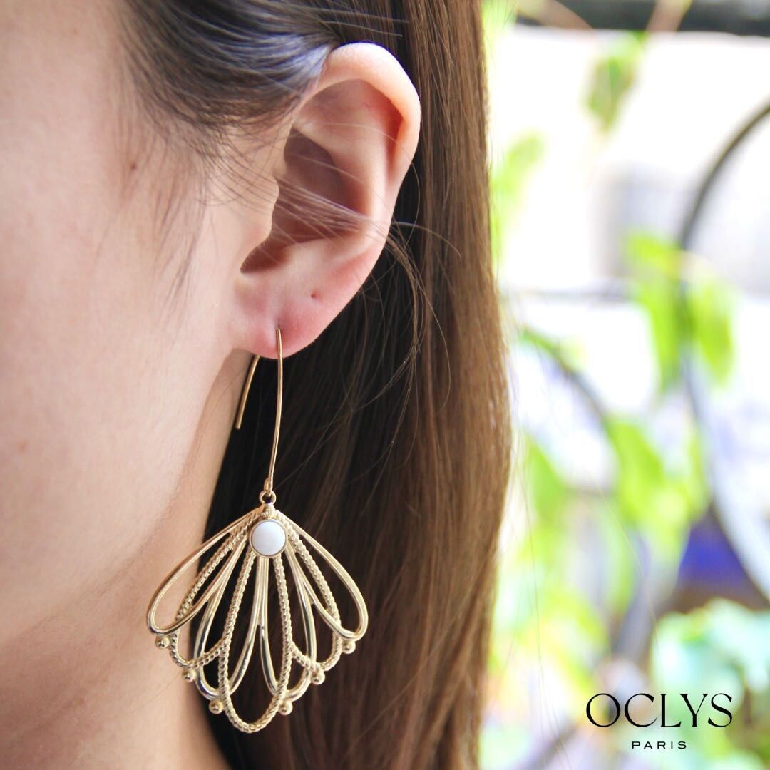 Ohrhänger Dalia aus Edelstahl