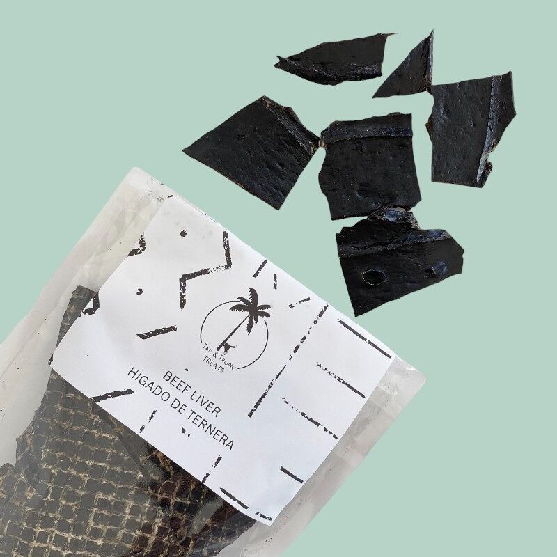HÍGADO DE TERNERA - Snack natural deshidratado para perros