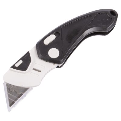Taglierino multiuso con chiusura a scatto nero/bianco - Di Blackspur