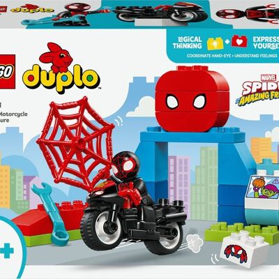 LEGO 10424 - L'Avventura in Motocicletta Marvel Spin Disney