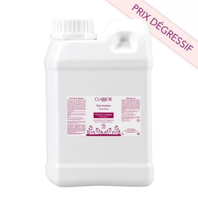 Olio da massaggio Monoï de Tahiti per viso e corpo 1L - cabina