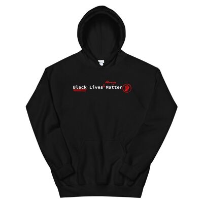 Hooded sweatshirt "Black Lives Matter"