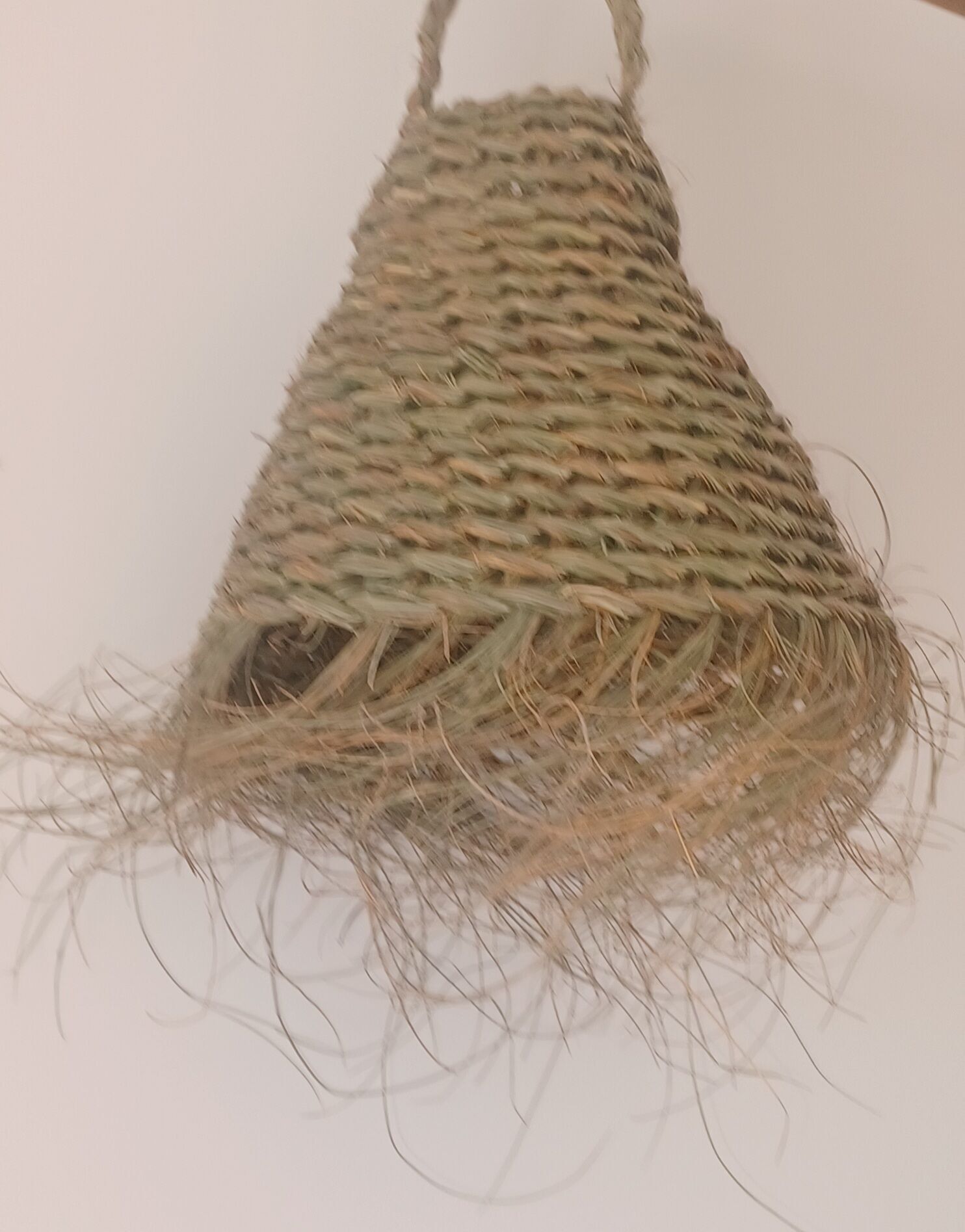 Naos, ALPHA natural fiber pendant light