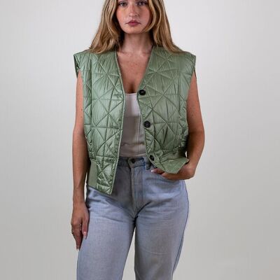 VESTE MATELASSÉE SANS MANCHES (8684)