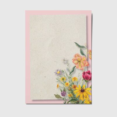 Flores silvestres - Bloc de notas A6