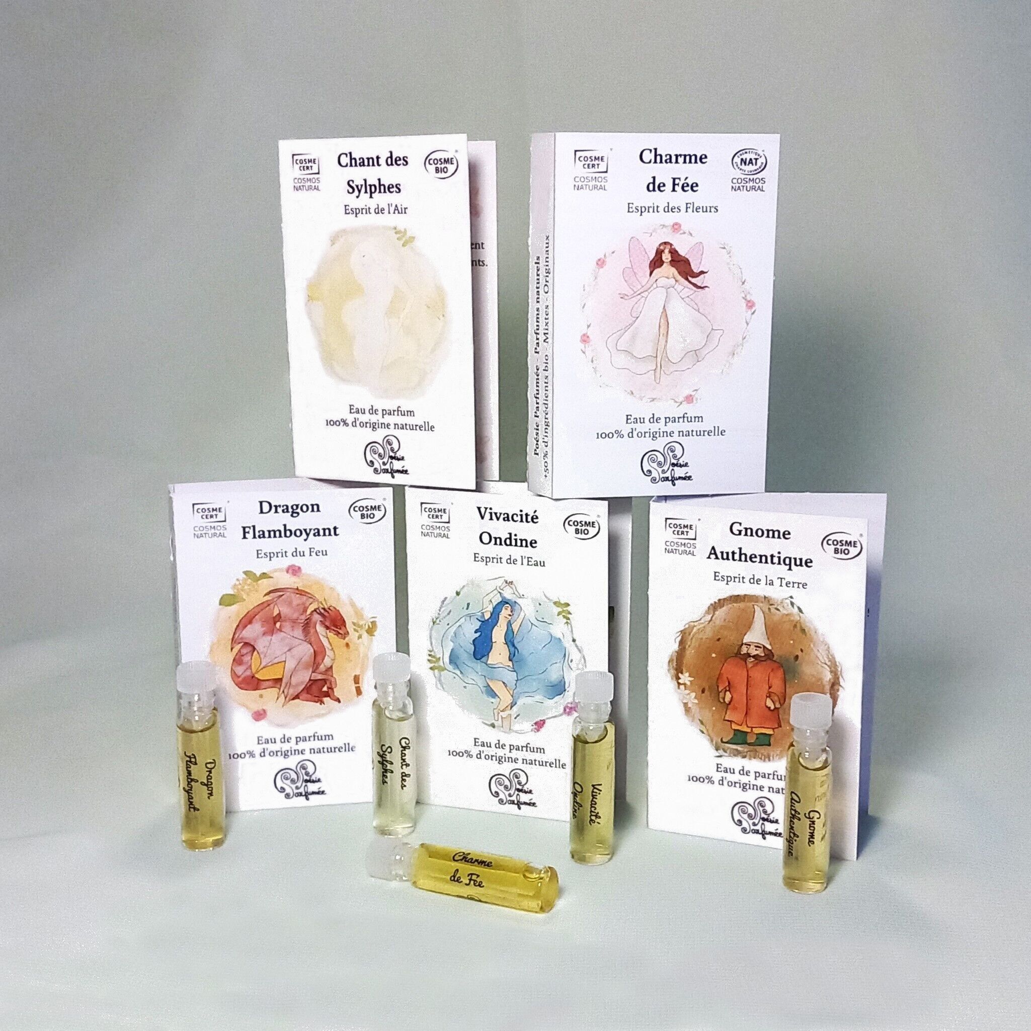 Kit per la scoperta di campioni di 5 Spirits of Nature - formato 1 ml