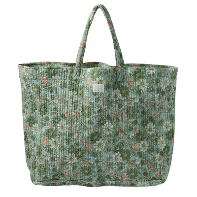 Borsa shopper Meera Blu verde