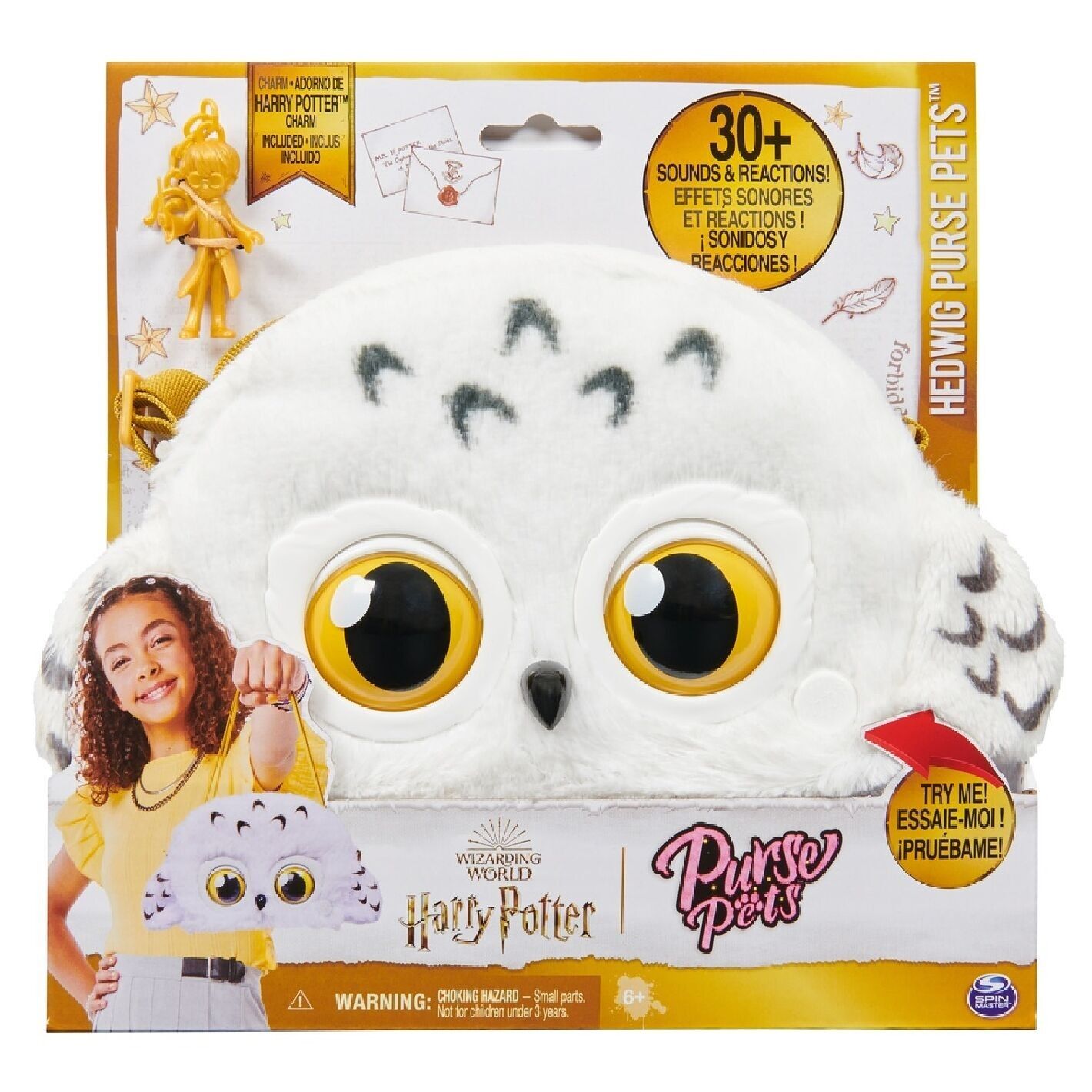 Harry Potter Hedwig Monedero Mascotas Bolsa Interactiva