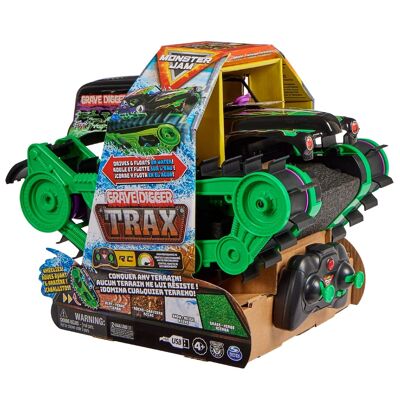 Véhicule Monster Jam 1:15 Radiocommandé Grave Digger Trax
