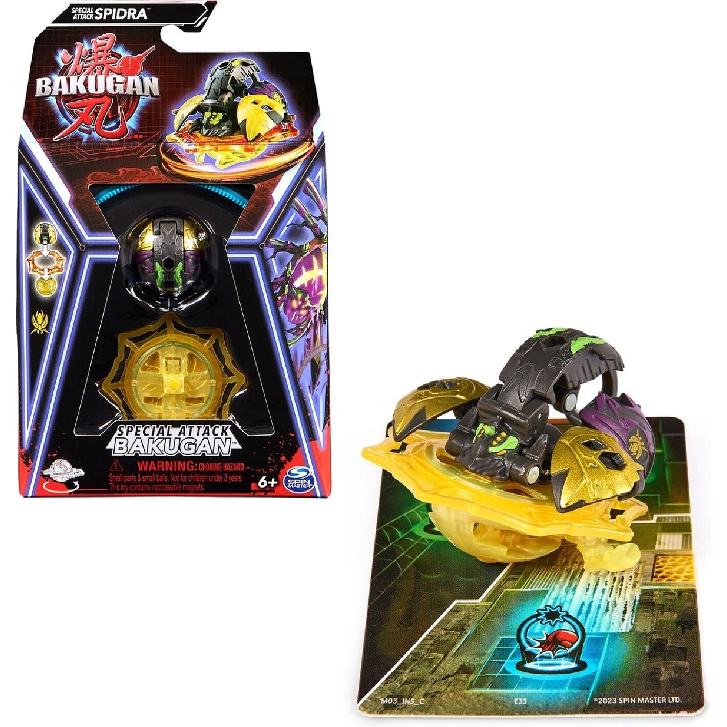 Bakugan – Pacchetto Ragno Attacco Speciale