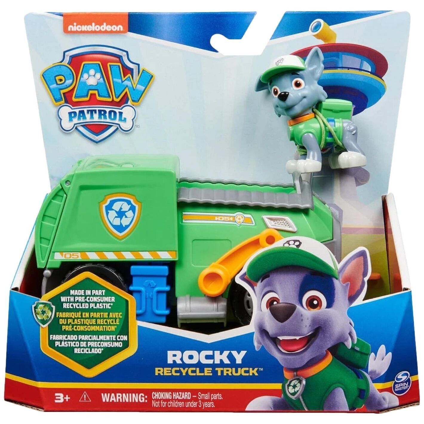 Veicolo + Rocky Figure Paw Patrol