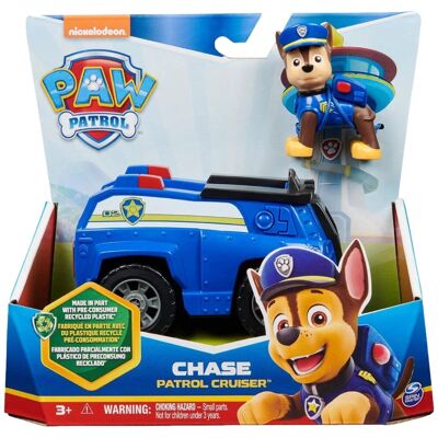 Veicolo da inseguimento Paw Patrol + personaggio