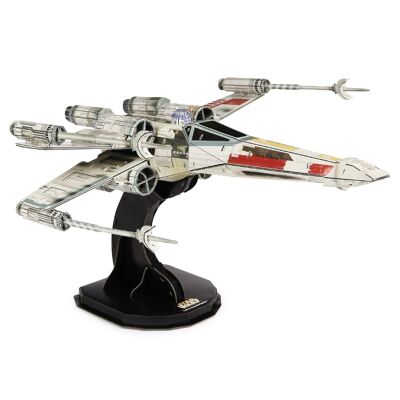 Caccia X-Wing di Star Wars da costruzione 4D