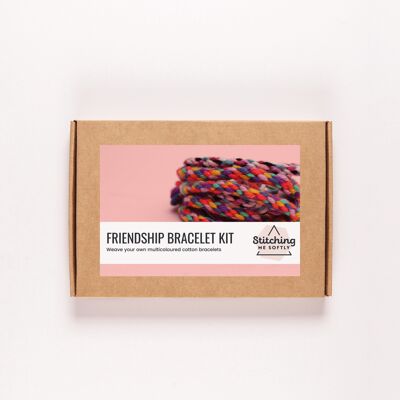 Friendship Bracelet Kit - Pastel Cotton