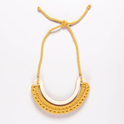 Framed Necklace Kit - Mustard, Terracotta and Petrol