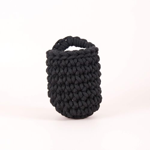Easy Peasy Crochet Pot Kit - Black