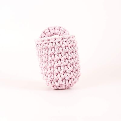 Easy Peasy Crochet Pot Kit - Dusty Pink