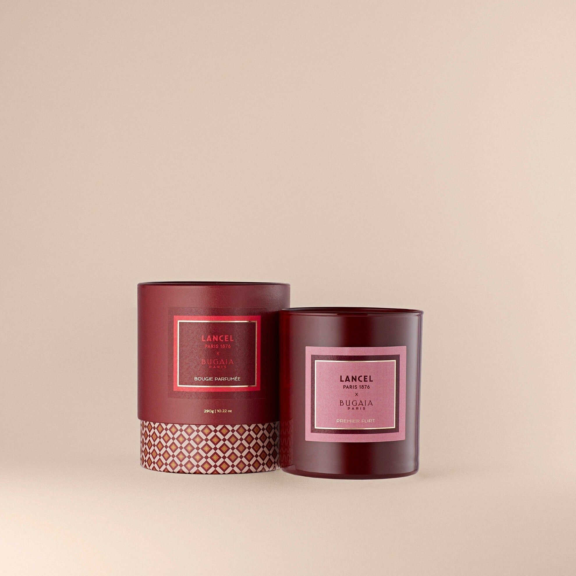 CANDELA PROFUMATA PREMIER FLIRT BUGAIA X LANCEL - MADE IN FRANCE - CERA VEGETALE