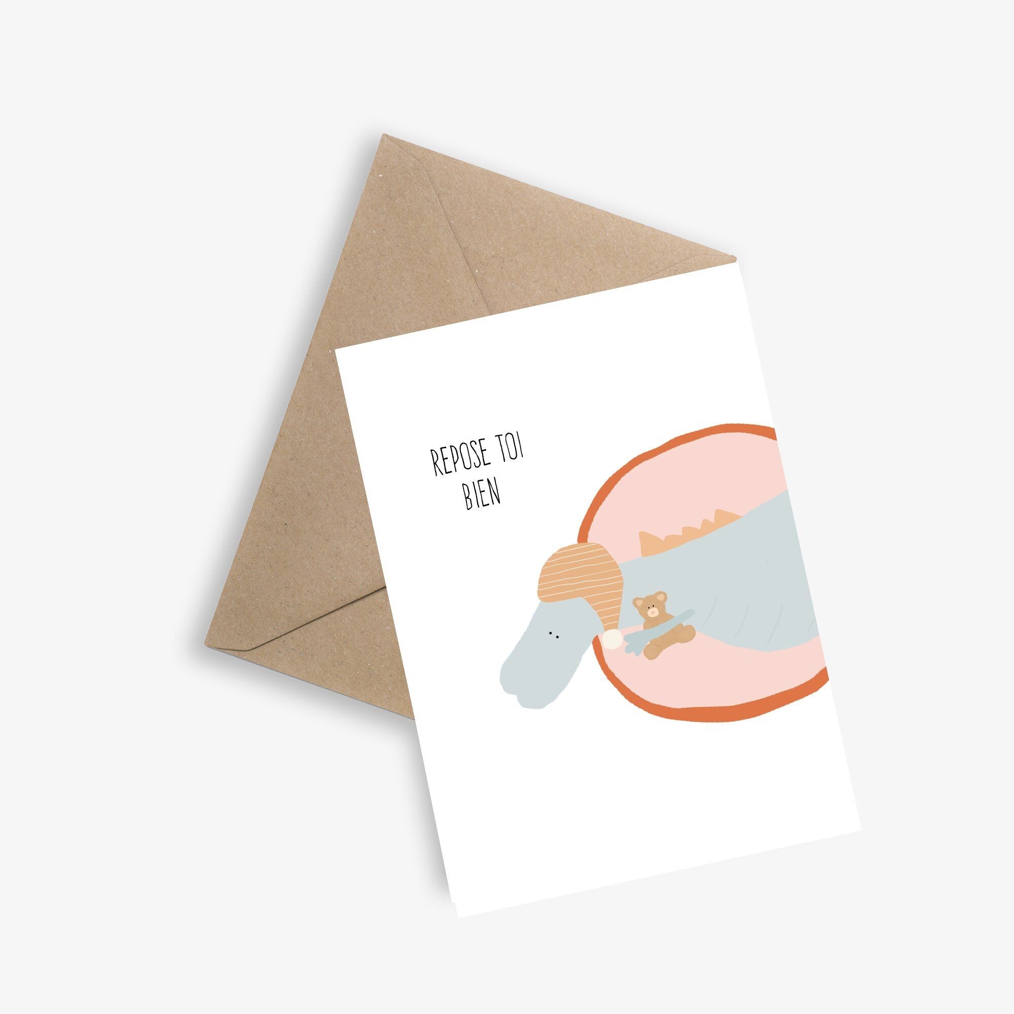 Scheda messaggio - RIPOSA BENE (DRAGONE)