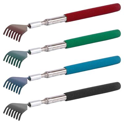 Rascador de espalda extensible de acero inoxidable de 20 a 68 cm, surtido de Ashley